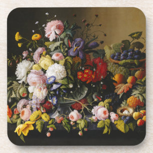 Porta-copo Flores e Frutas de Vintage Stress Life