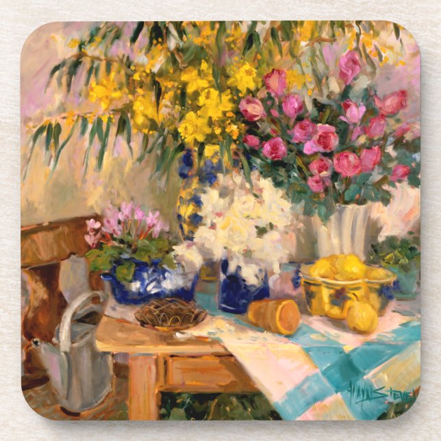 Porta-copo Flores frescas II (Frente)