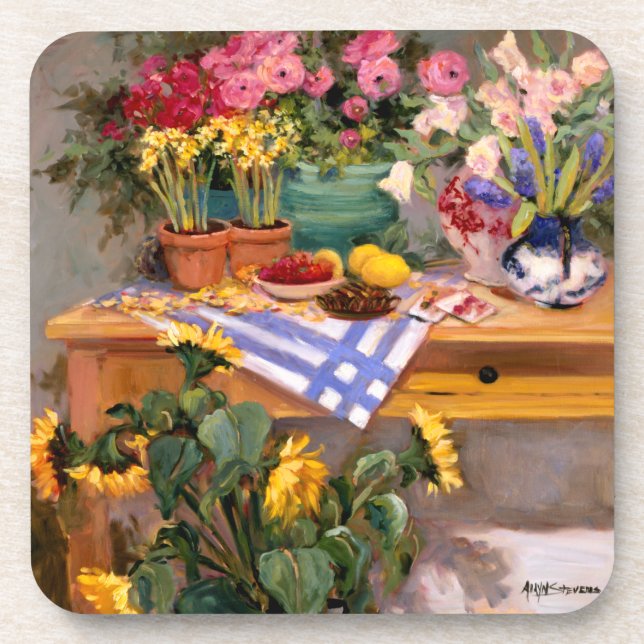 Porta-copo Flores frescas mim (Frente)