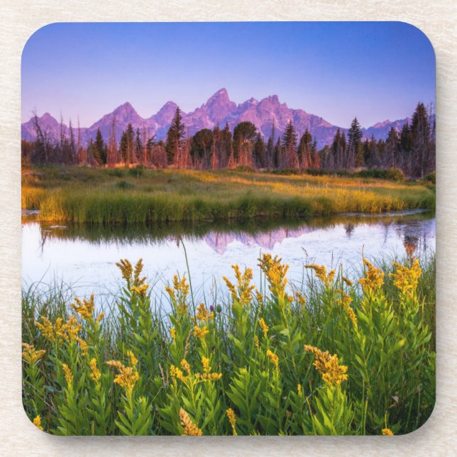 Porta-copo Flores | Grand Teton National Park, Wyoming (Frente)