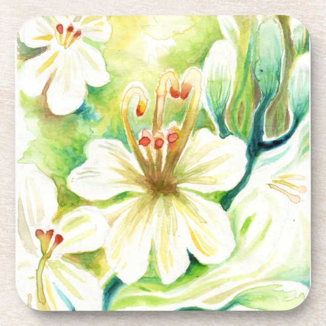 Porta-copo Flores Moringa (Frente)