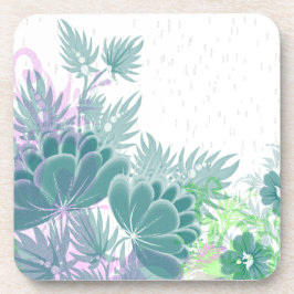 Porta-copo flores páscoas em chuva