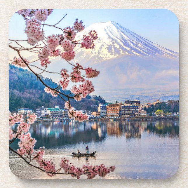 Porta-copo Flores | Primavera Cherry Blossoms Japão (Frente)