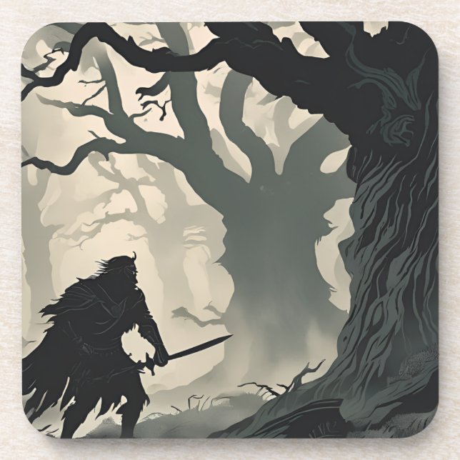 Porta-copo Floresta de Cryptid (Frente)