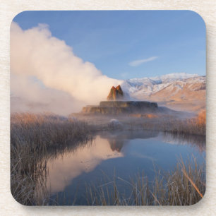 Porta-copo Fly Geyser com Granite Range de cumes nevados