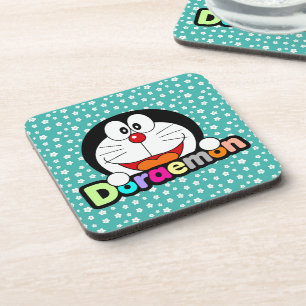 Porta-copo Fofo Kawaii Doraemon Preto Anime
