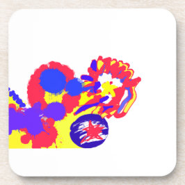 Porta-copo Fogo 4 de julho