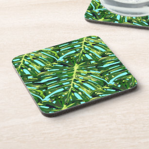 Porta-copo Folhas de Monstera Tropical - Exótica