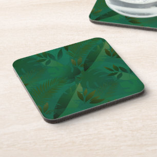 Porta-copo Folhas Tropicais Místicas Exóticas da Selva Esmera