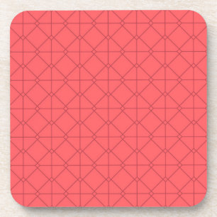 Porta-copo Folheto vermelho, legal, tendência, ilustração dec