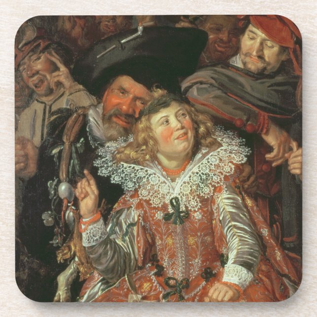 Porta-copo Foliões de Shrovetide (a Feliz Empresa) c.1615 (o (Frente)