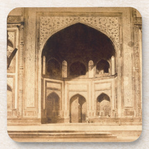Porta-copo Fora do Taj Mahal, ilustrado provavelmente 'no pH