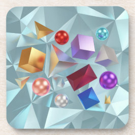 Porta-copo Formas Geométricas abstrato