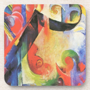 Porta-copo Formas Quebradas por Franz Marc, Arte Abstrato Vin