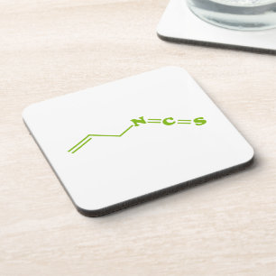 Porta-copo Fórmula Molecular De Isotiocianato De Wasabi