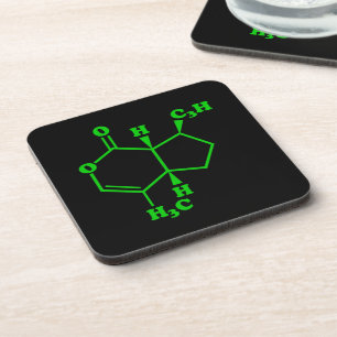 Porta-copo Fórmula Química Molecular de Nepetalactona de Ca