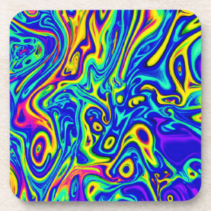 Porta-copo Formulários de padrão de arte na moda