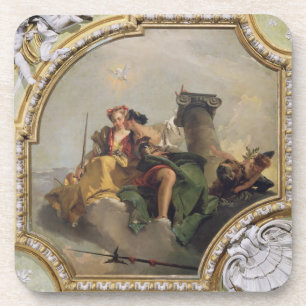 Porta-copo Fortaleza e justiça, 'do Sala Capitolare