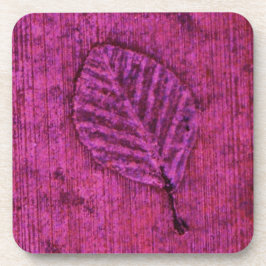 Porta-copo Fóssil de Folha