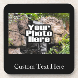 Porta-copo Foto a cores personalizado