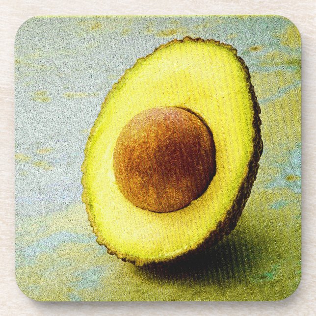 Porta-copo Foto "Half Avocado". Compre agora (Frente)