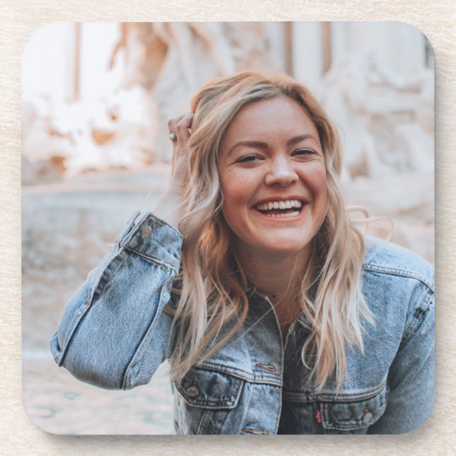 Porta-copo Foto personalizada (Frente)