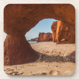 Porta-copo foto praia e cabos