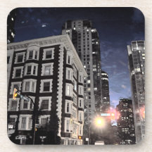 fotografia de cidade a noite