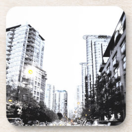 Porta-copo fotografia de cidade a noite