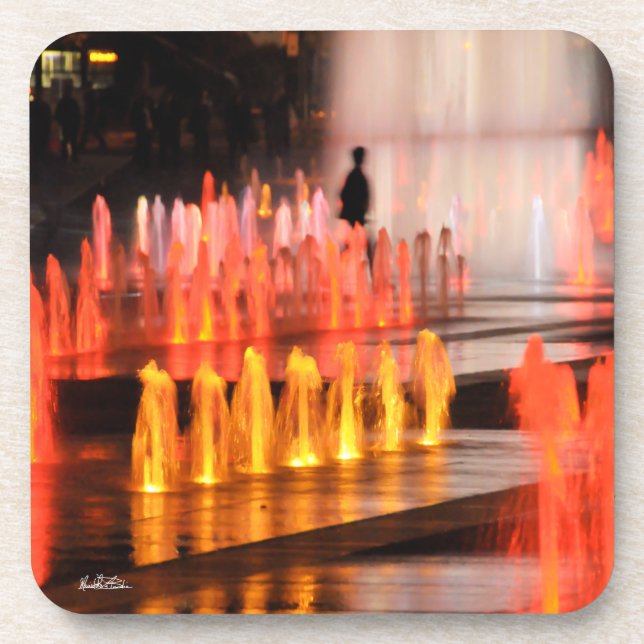 Porta-copo fotografia, silhueta homem (Frente)