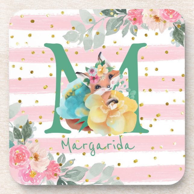 Porta-copo Fox Ilustração Mãe De Bebê (Frente)