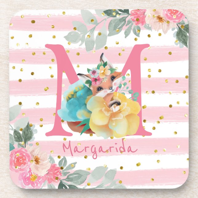 Porta-copo Fox Ilustração Mãe De Bebê (Frente)