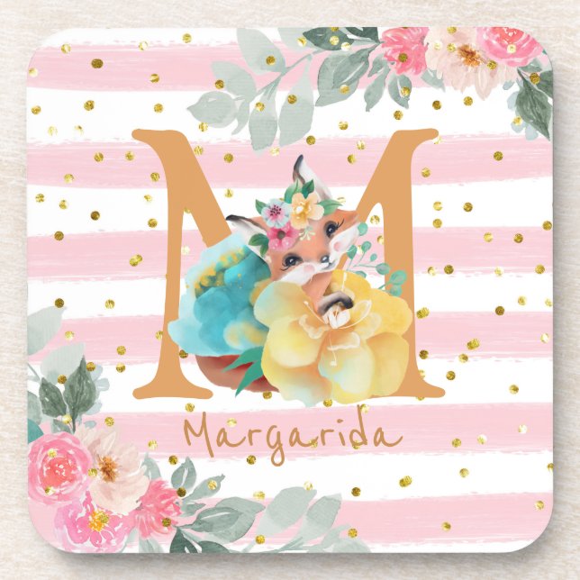 Porta-copo Fox Ilustração Mãe De Bebê (Frente)