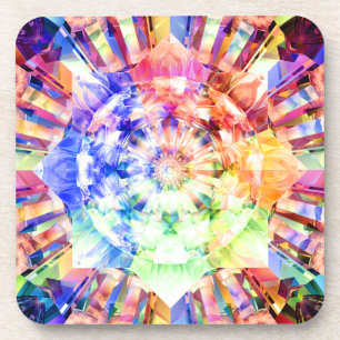 Porta-copo Fractal do espectro