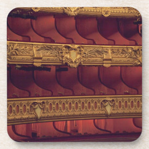 Porta-copo França, Paris. Vista parcial dos assentos dos var