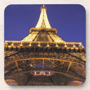 Porta-copo FRANÇA, Torre Eiffel de Paris, vista noturna