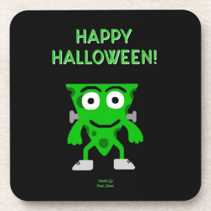 Porta-copo FrankenCheese Halloween Saudações Plásticas