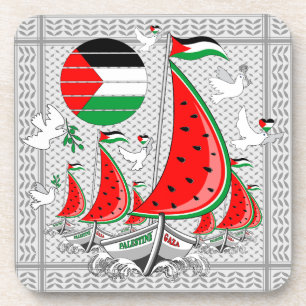 Porta-copo Freedom Global Sumud Flotilla Boats para Gaza