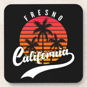 Porta-copo Fresno Retro Sunset Bebida Coaster