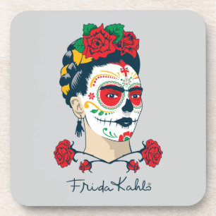 Porta-copo Frida Kahlo   EL Día de los Muertos