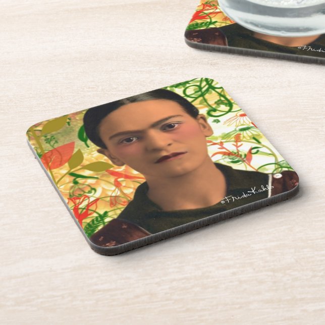 Porta-copo Frida Kahlo Reflejando (Left Side)