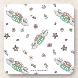 Porta-copo FRIENDS™ Central Perk Coffee Padrão em Aquarela