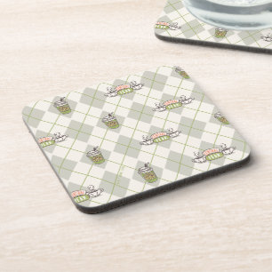 Porta-copo FRIENDS™    Central Perk Padrão Argyle