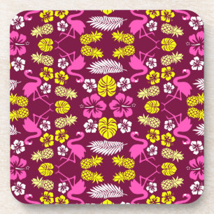 Porta-copo Fruta Tropical Floral Padrão