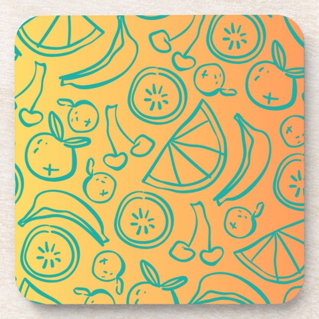 Porta-copo Frutas (Frente)