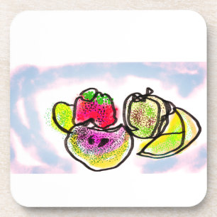 Porta-copo Frutas de verão