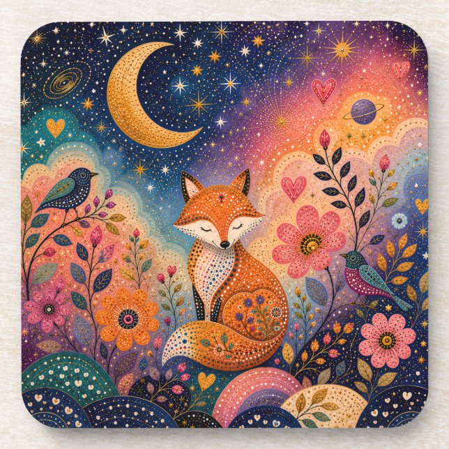 Porta-copo Fuchs im Sternengarten (Frente)