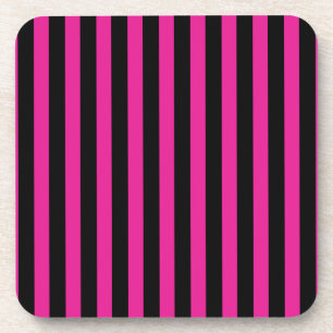 Porta-copo Fuchsia e listras de doce