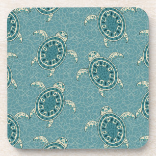 Porta-copo fundo das tartarugas