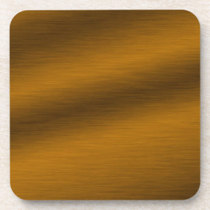 Porta-copo Fundo de bronze escovado